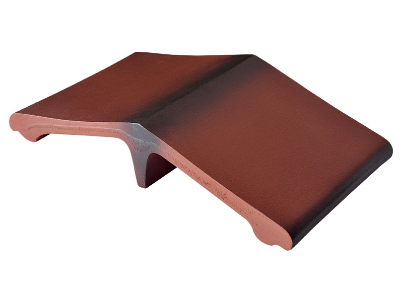 Добор для колпака на забор King Klinker 04 Дикое вино, 445x250x90 мм