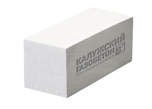 Газобетонные блоки Калужский D600 В3,5 625х250х450